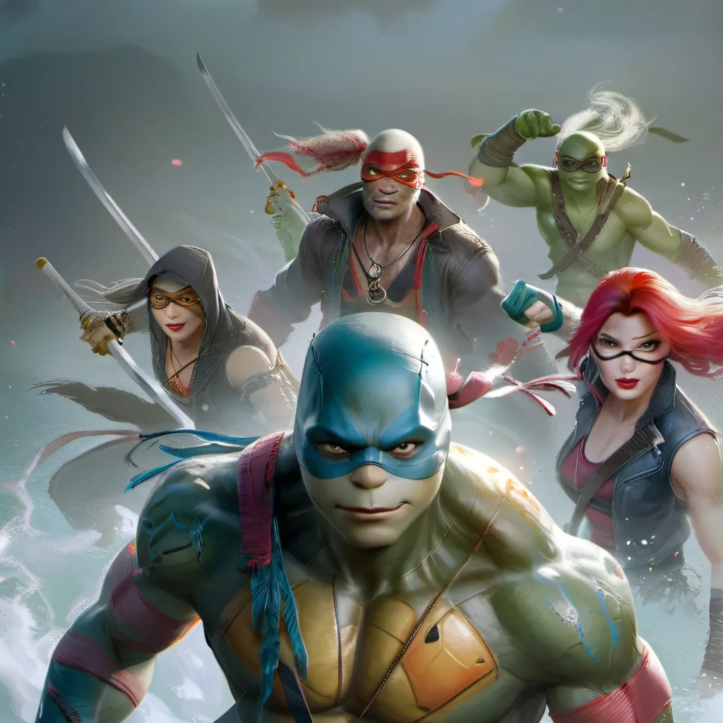 chat with ai character: TMNT Meet Hero's