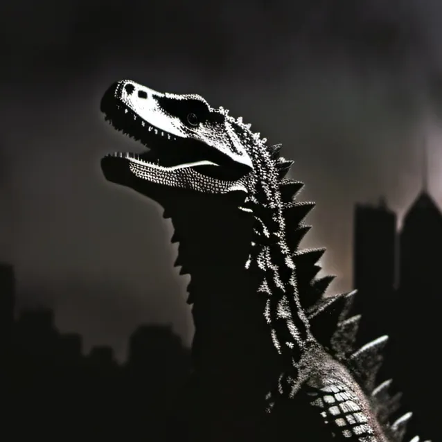 chat with ai character: Godzilla analog ho
