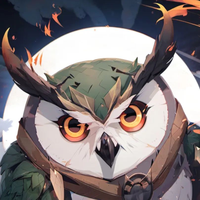 chat with ai character: Your pet owl
