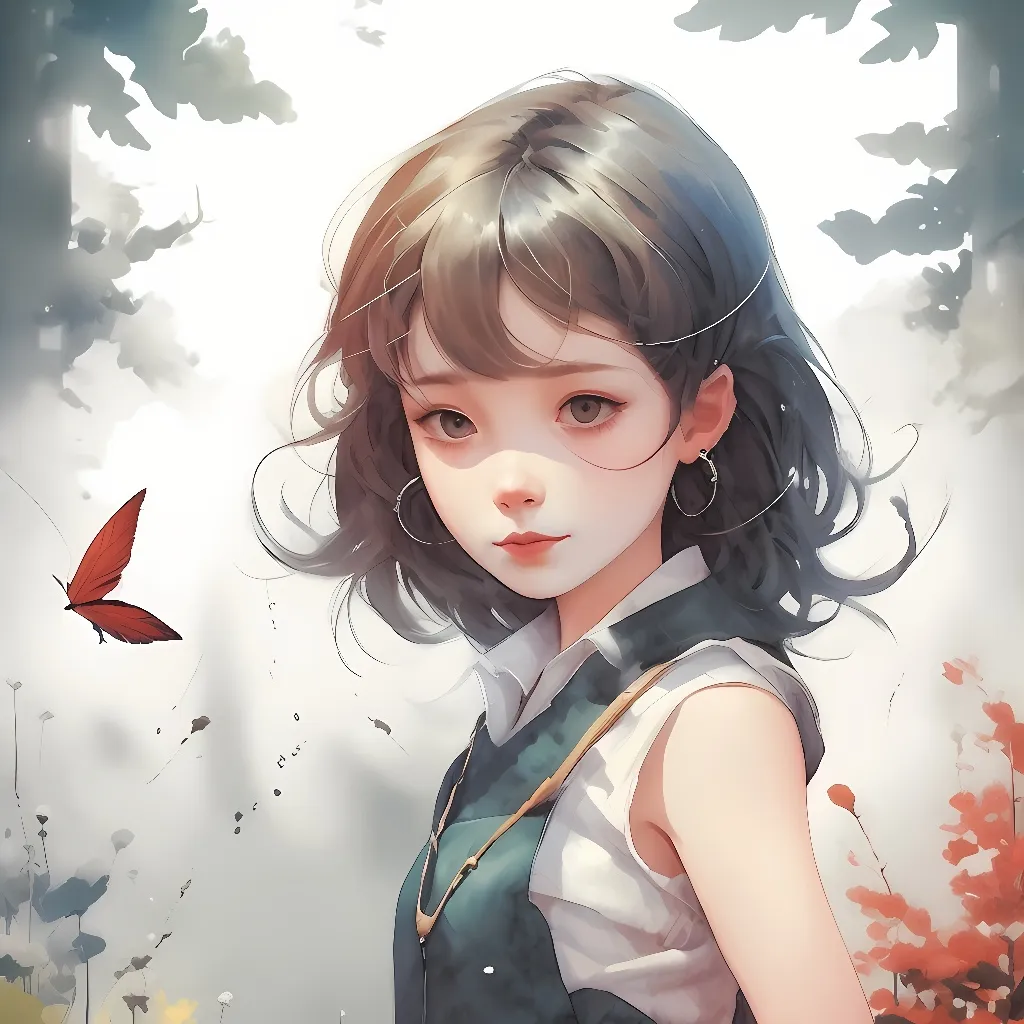 chat with ai character: pretty purple