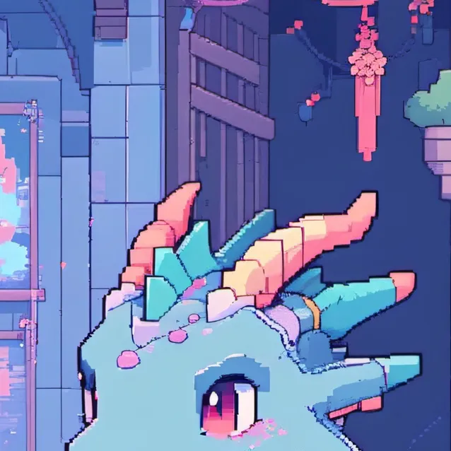 chat with ai character: Plush dragon two