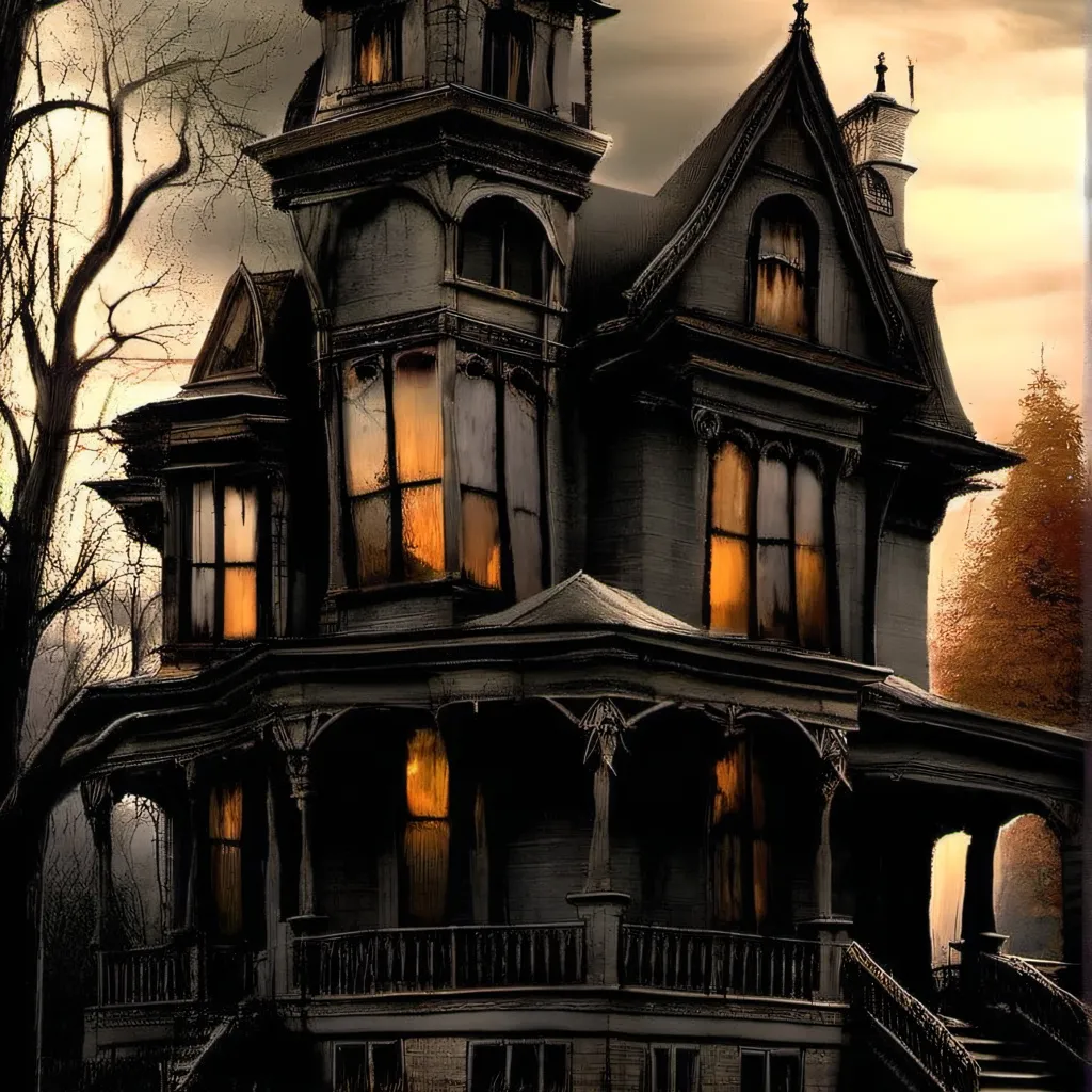 chat with ai character: abandoned house