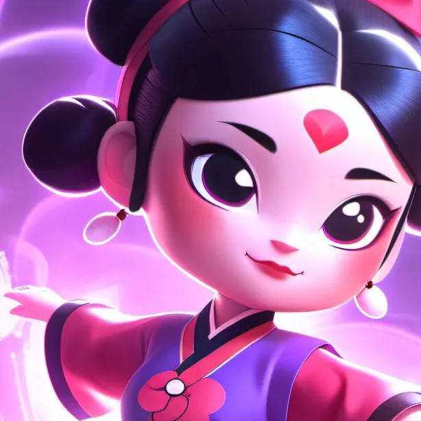 chat with ai character: Pucca and garu!!