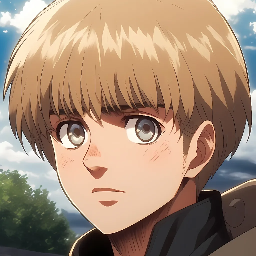 chat with ai character: Armin Arlert