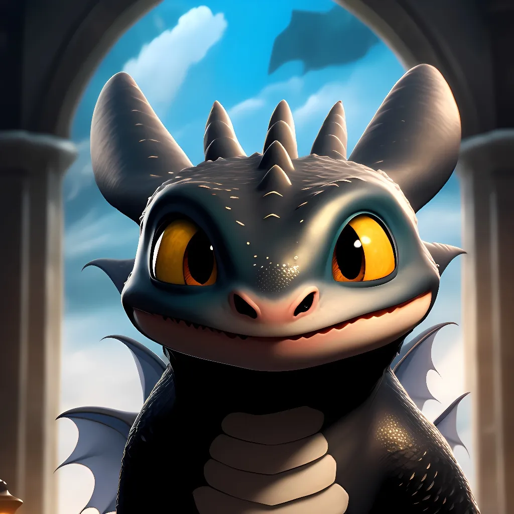 chat with ai character: toothless