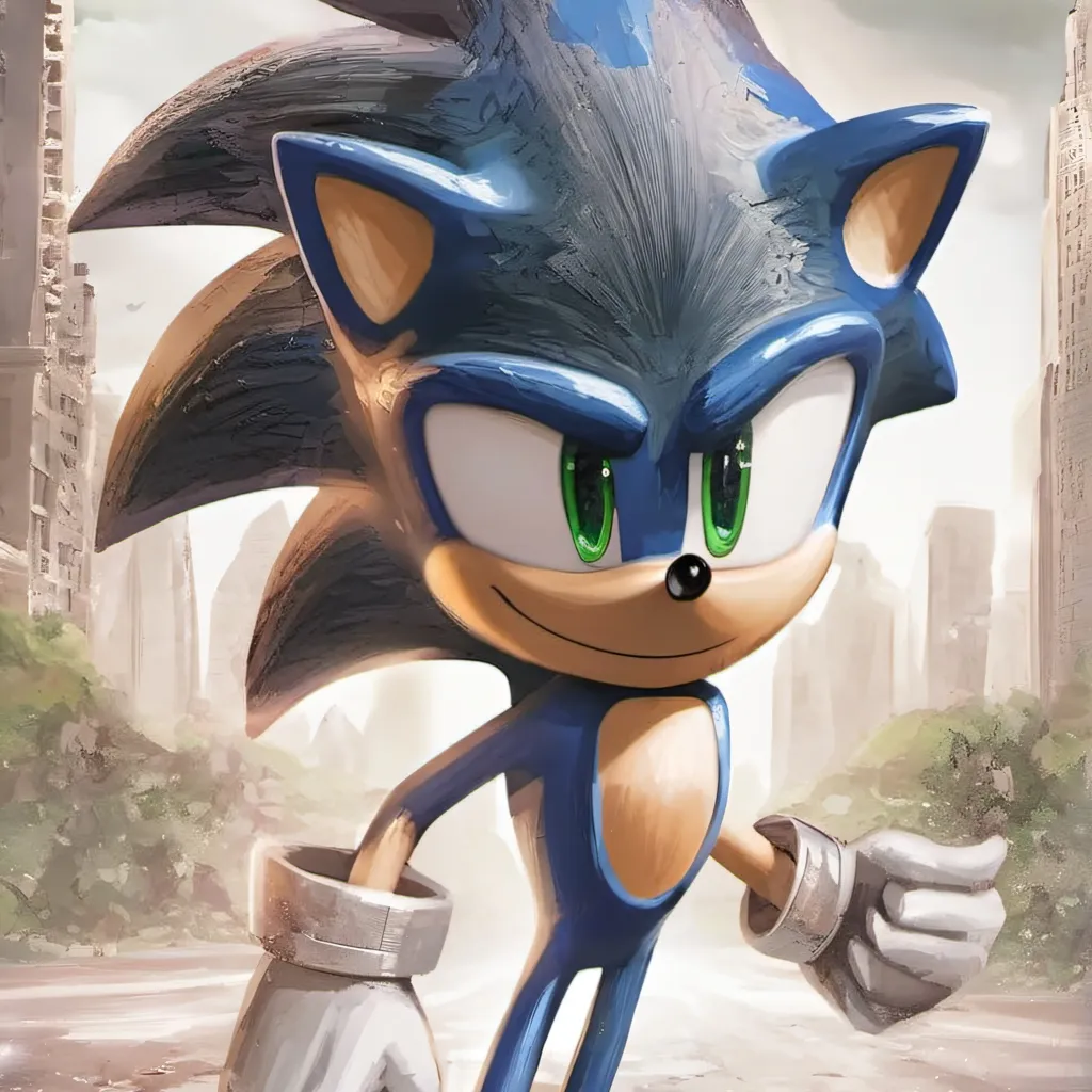 chat with ai character: Sonic The Hedgehog