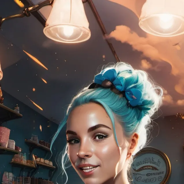 chat with ai character: ice cream store