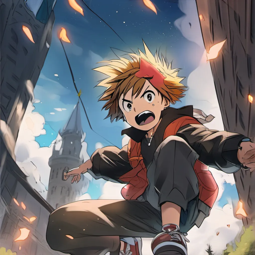 chat with ai character: New year mha