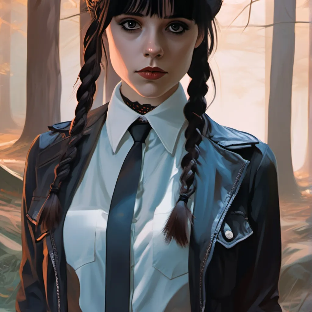 chat with ai character: Wendsday Addams 