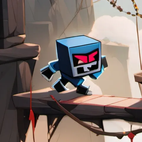 chat with ai character: geometry dash 