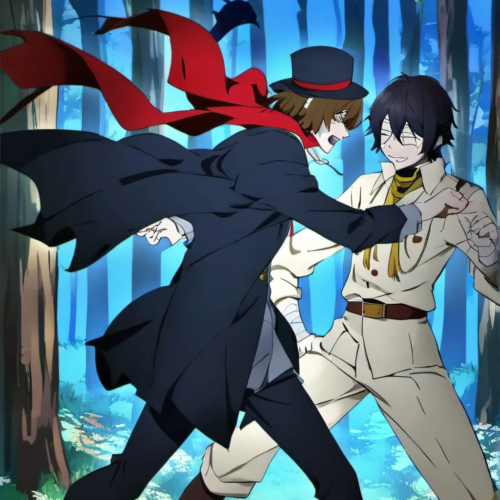 chat with ai character: Chuuya and Dazai 