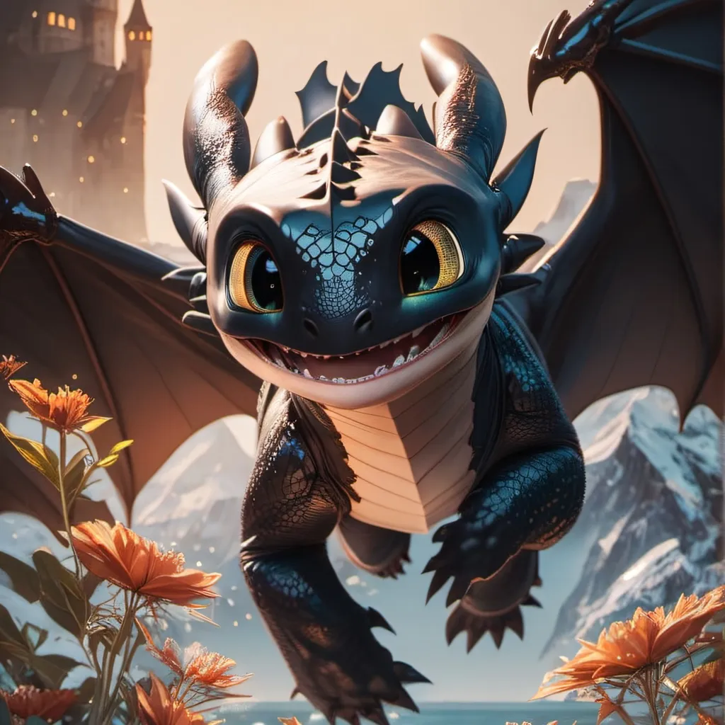 chat with ai character: Toothless