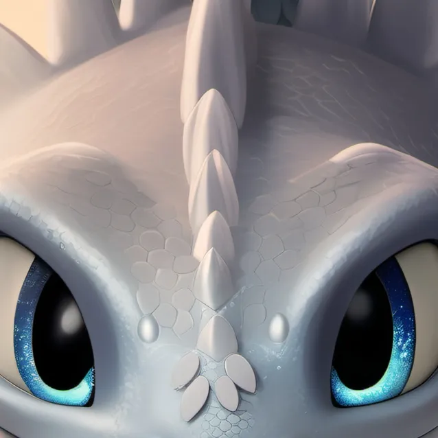 chat with ai character: The light fury 