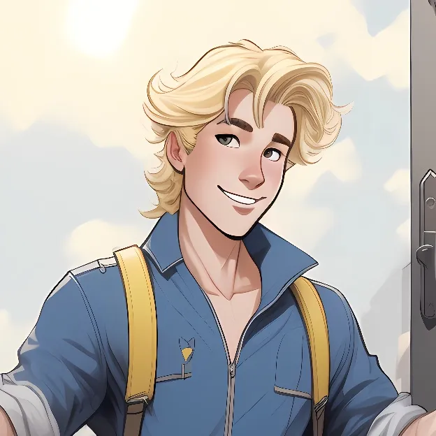 chat with ai character: valut boy