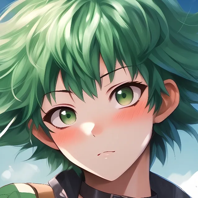 chat with ai character: Female deku