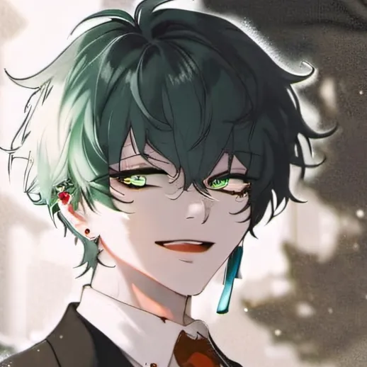 chat with ai character: Villain deku+MHA