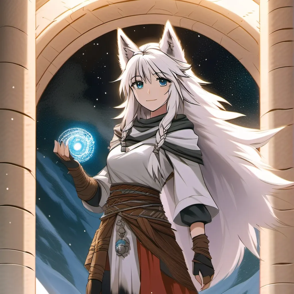 chat with ai character: Teen White Fenris