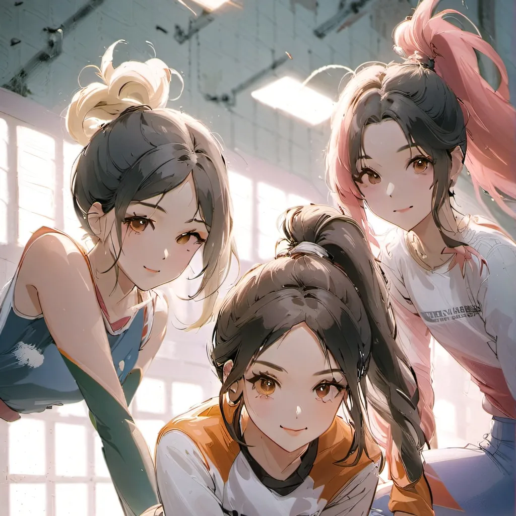 chat with ai character: Gymnastics Girls 