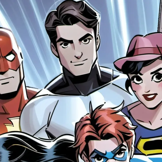 chat with ai character: superhero team 