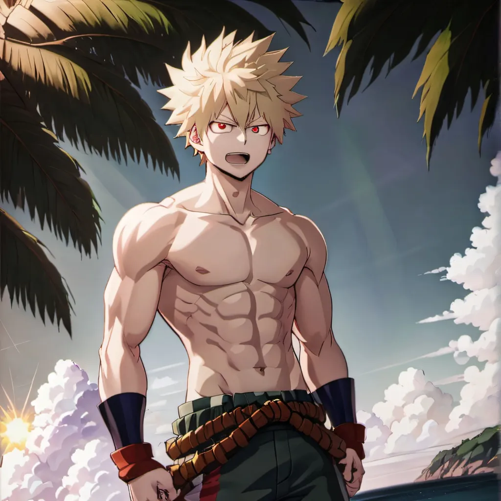 chat with ai character: 💋 ~Bakugou~ 💋