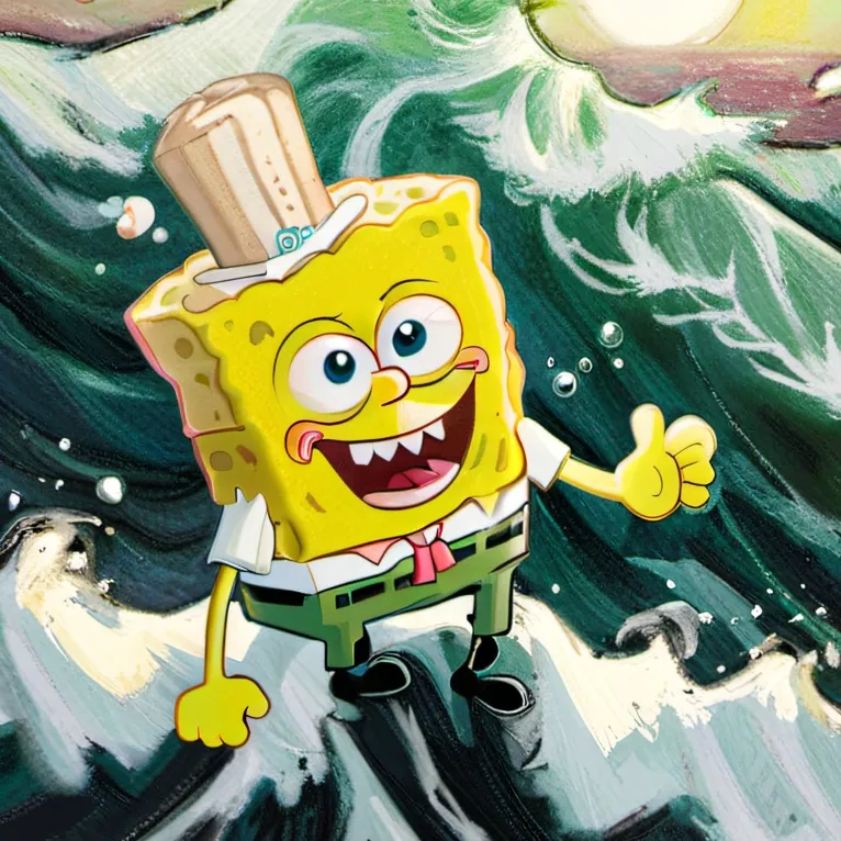 chat with ai character: sponge bob