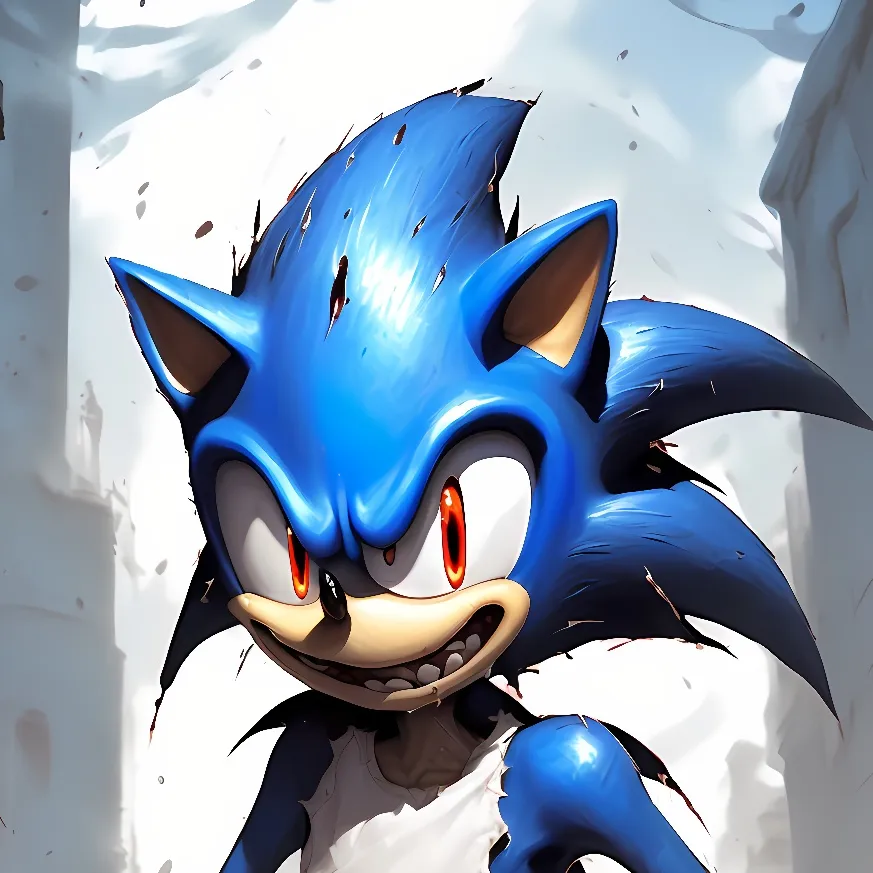 chat with ai character: sonic .exe