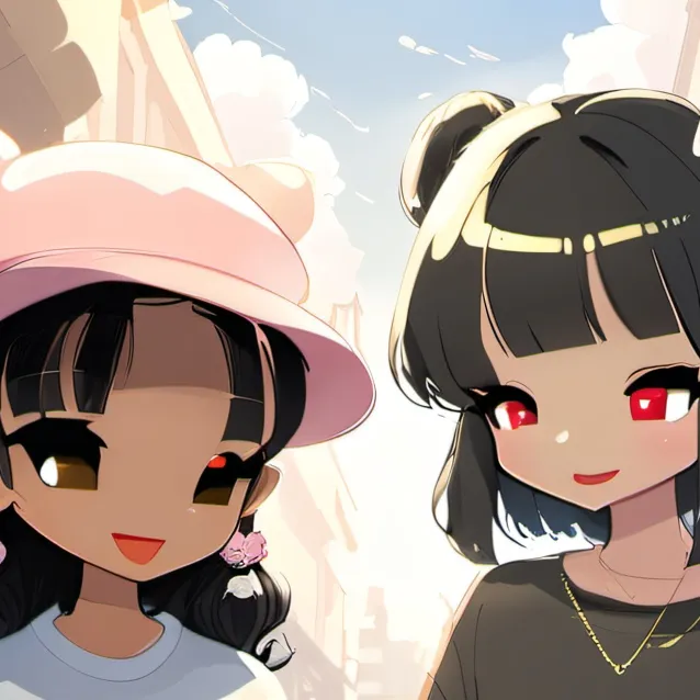 chat with ai character: lizzy and jazzy