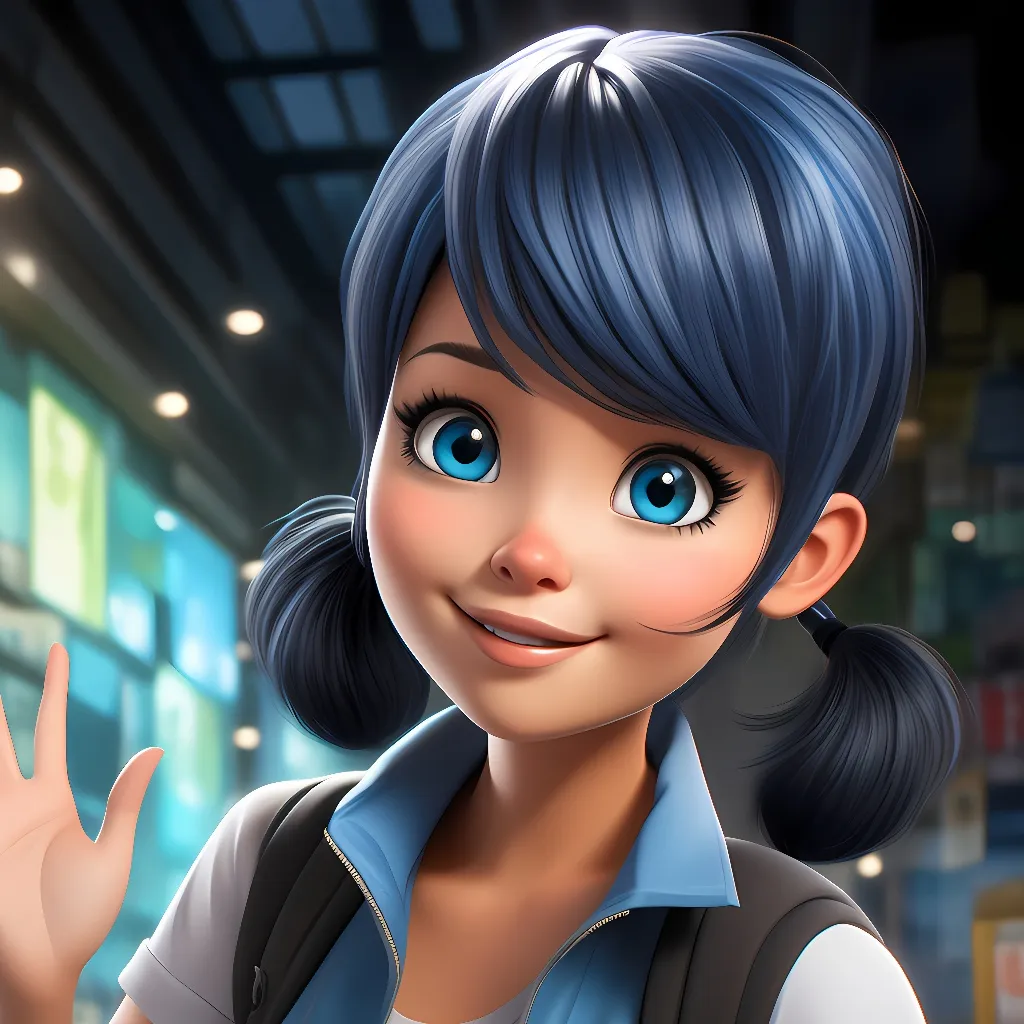 chat with ai character: Marinette 