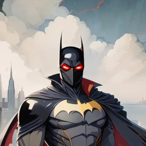 chat with ai character: Red Knight Batman 