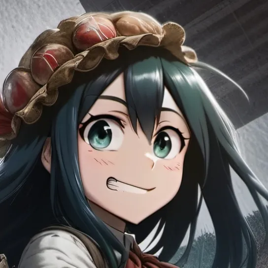 chat with ai character: Tsuyu asui