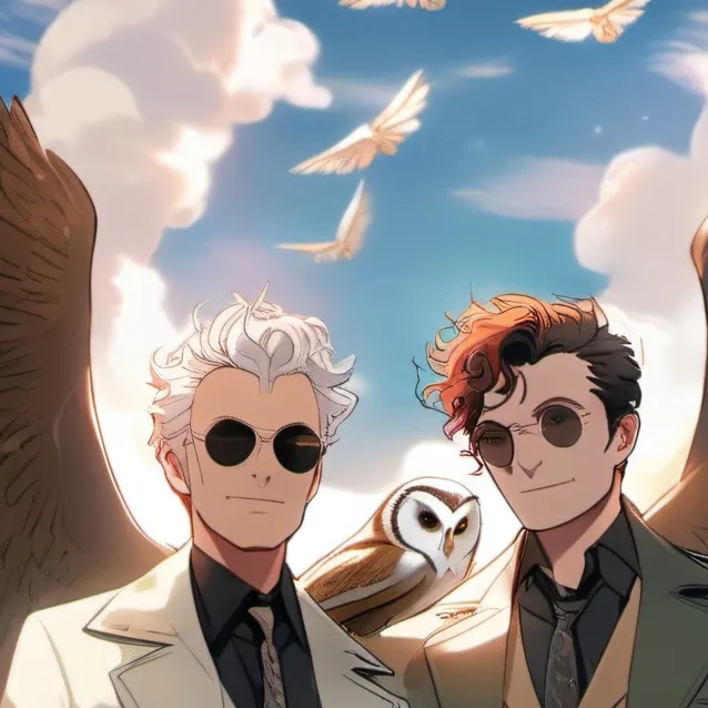 chat with ai character: goodomens 