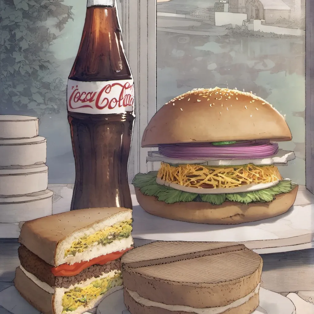chat with ai character: 🍔 🍸 🥪 🌮 