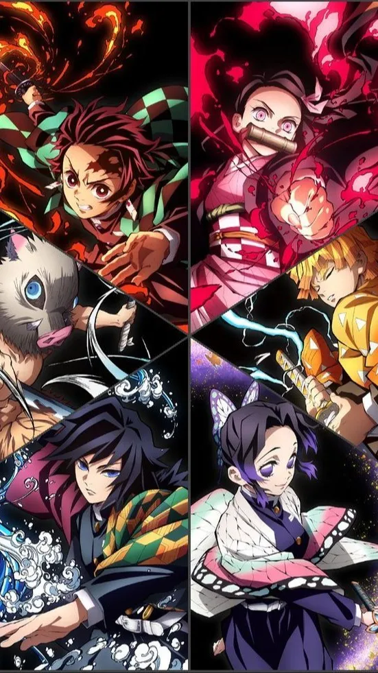 ai character: demon slayer background