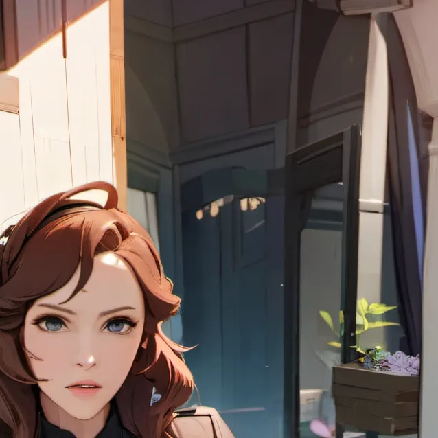 chat with ai character: black widow