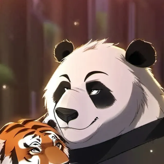chat with ai character: Po x Tigress
