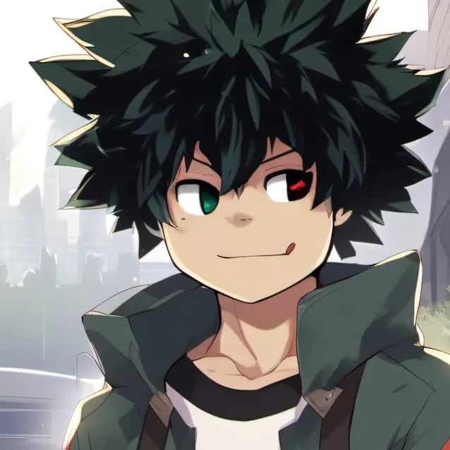 chat with ai character: Deku