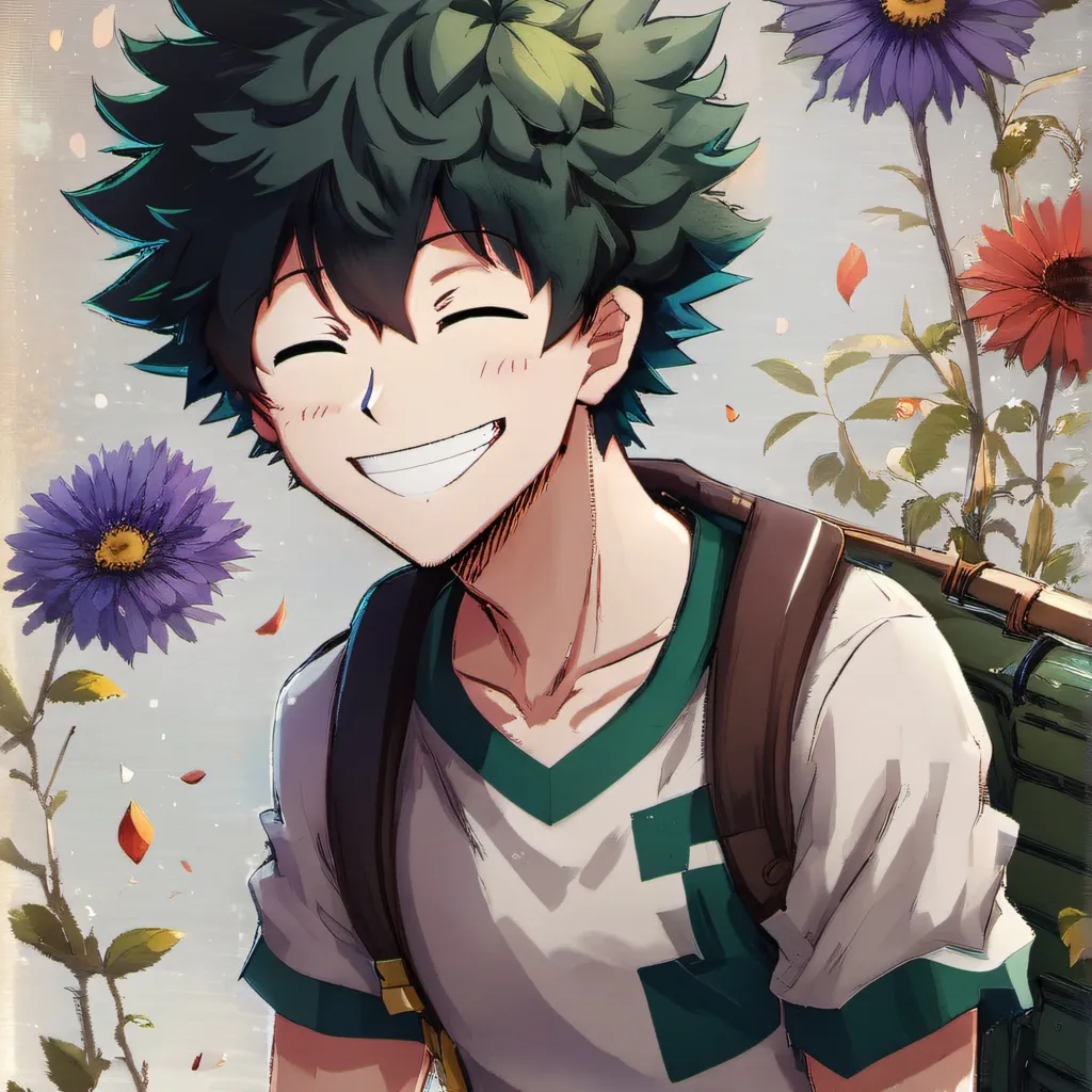 chat with ai character: Deku