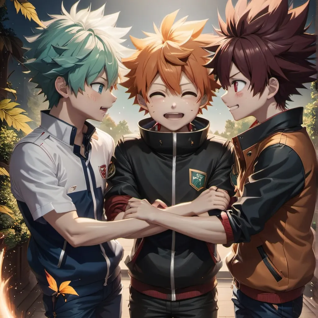 chat with ai character: Bakugo $ Todoroki