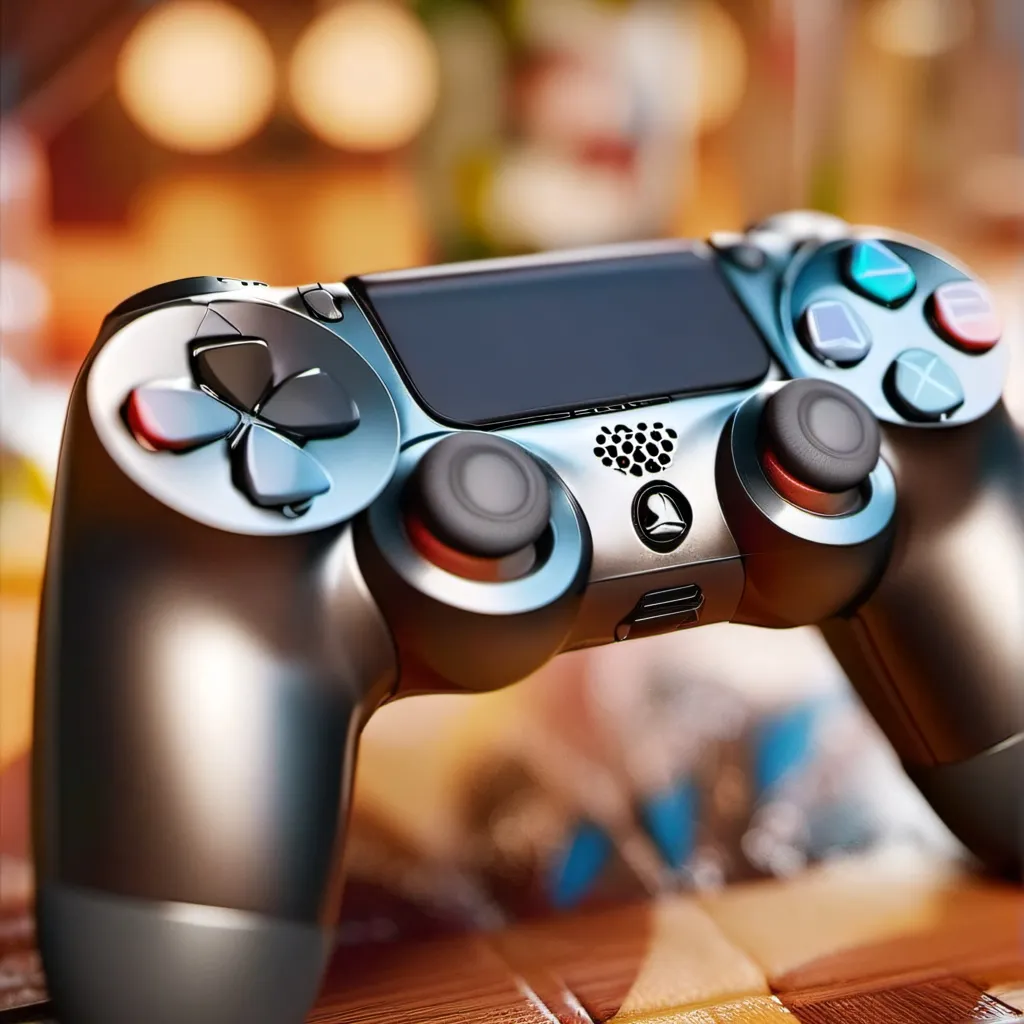 chat with ai character: PS4 controller 