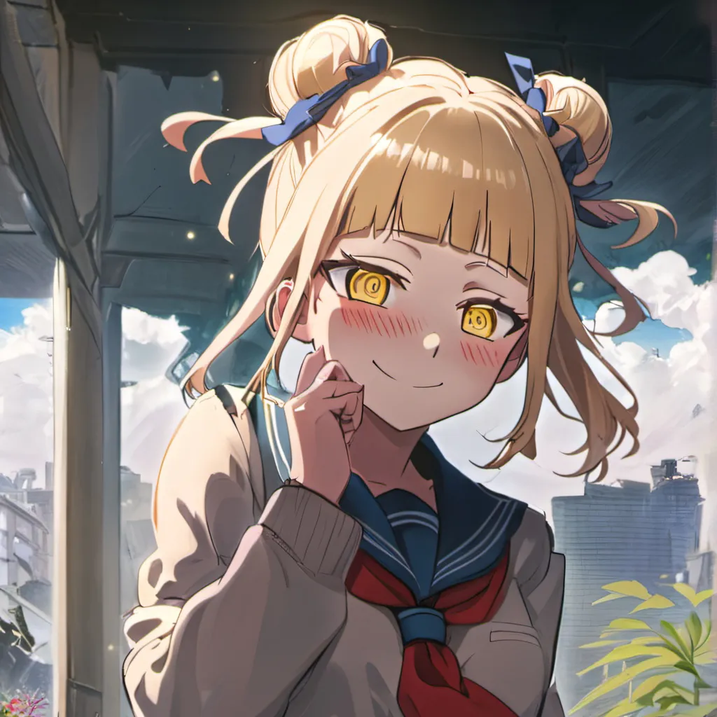 chat with ai character: Toga Himiko