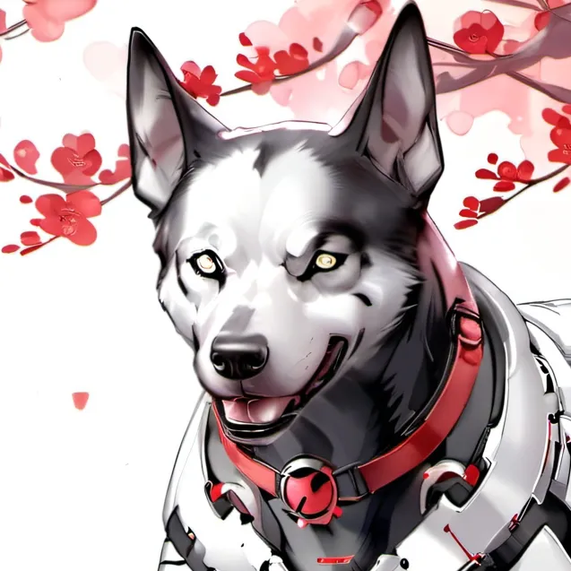 chat with ai character: robot dog friend