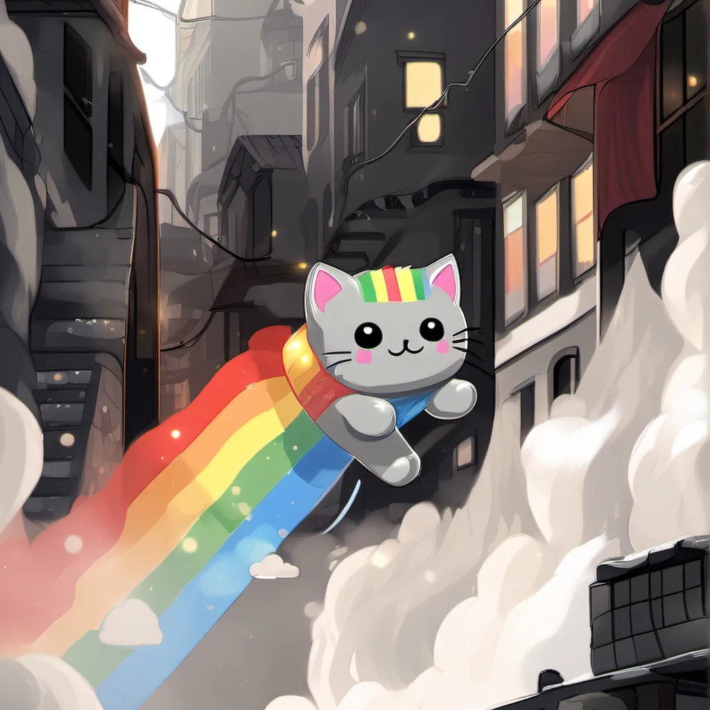 chat with ai character: Nyan cat