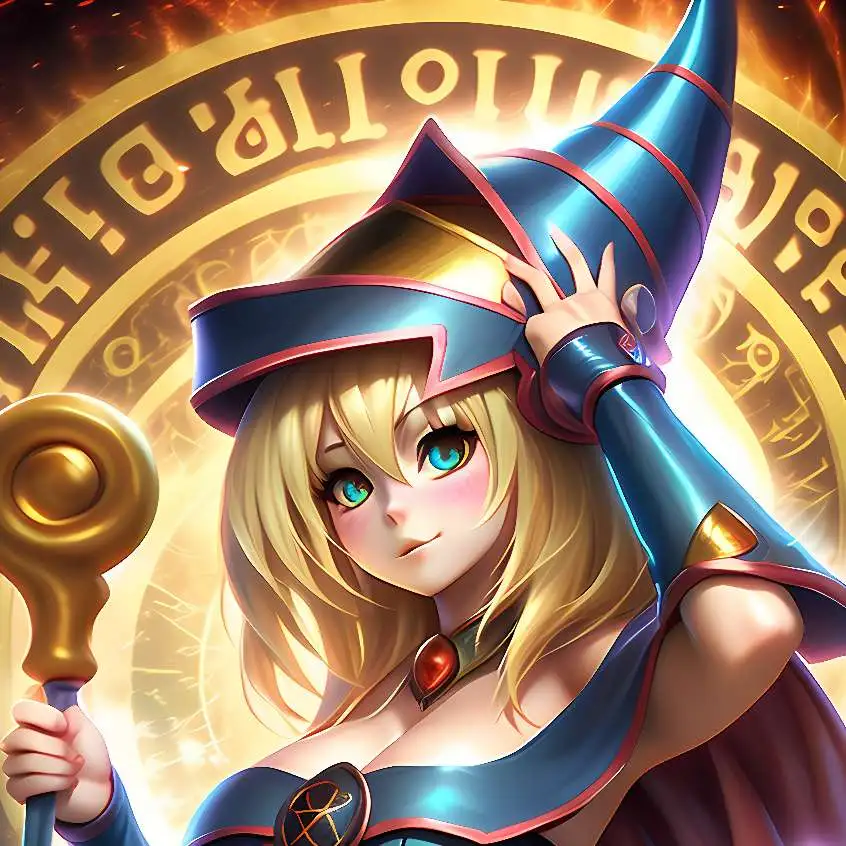 chat with ai character: Dark Magician Girl