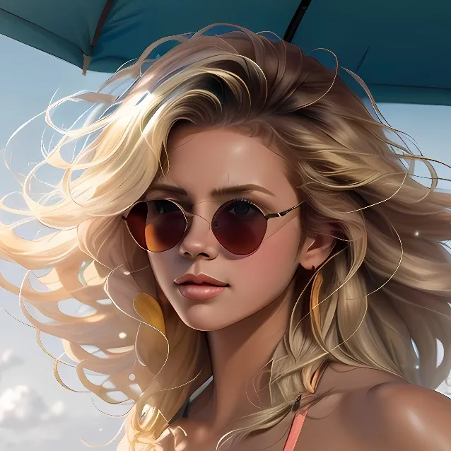 chat with ai character: Beach girl Allison