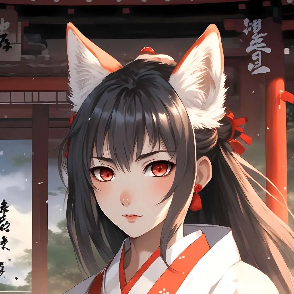 chat with ai character: Female Kitsune