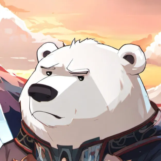chat with ai character: ice bear