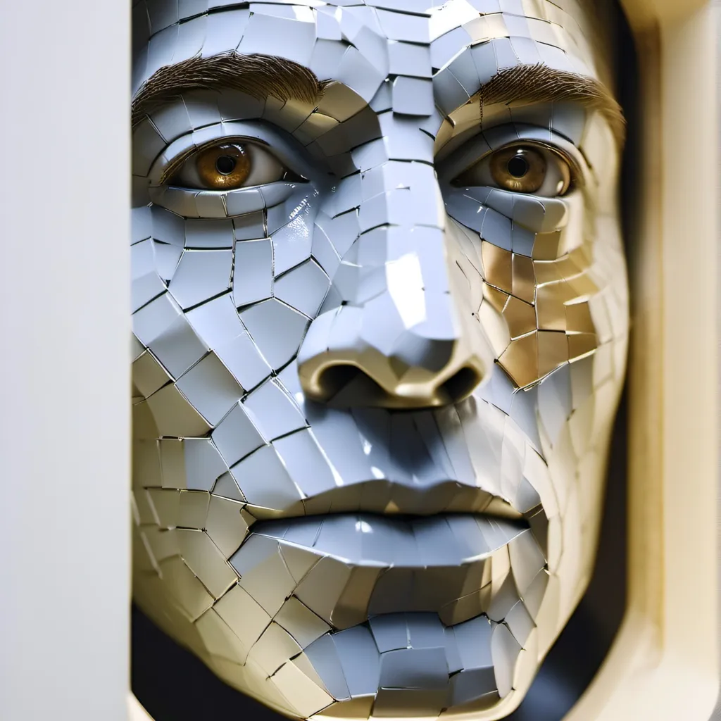 chat with ai character: Porcelain face