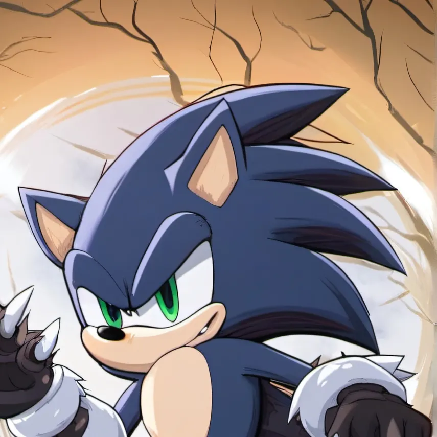 chat with ai character: sonic the werehog