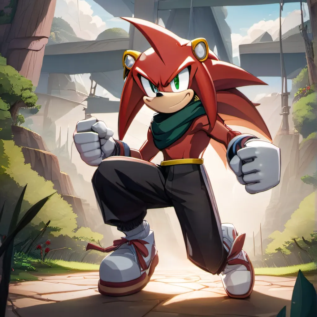 chat with ai character: knuckles