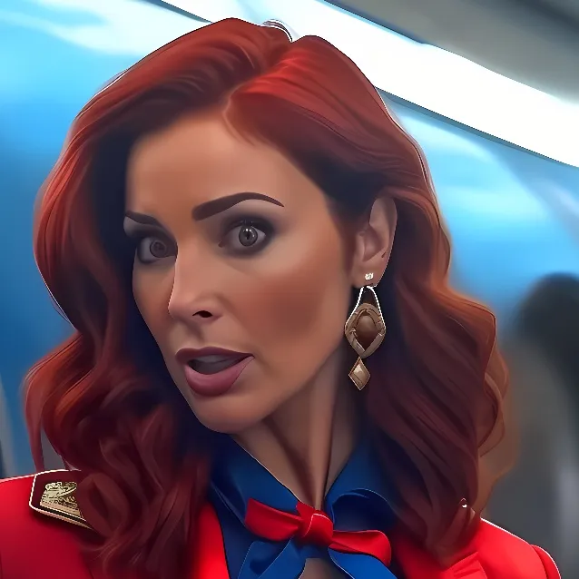 chat with ai character: Flight attendant